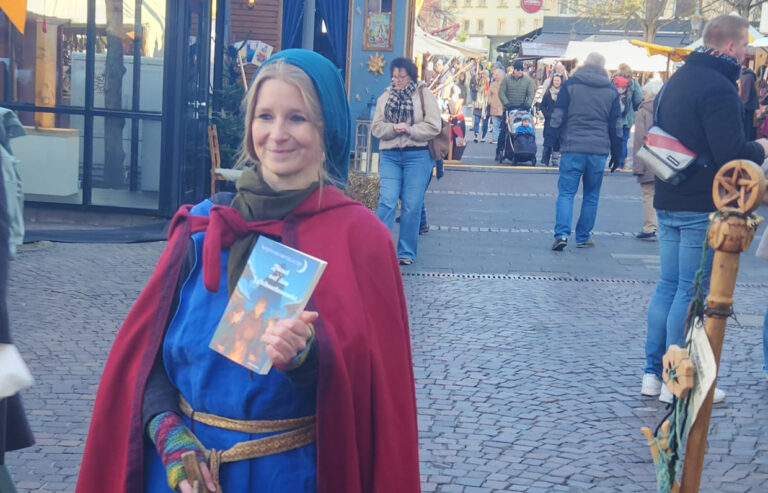 Mein Buch auf dem Siegburger Mittelaltermarkt