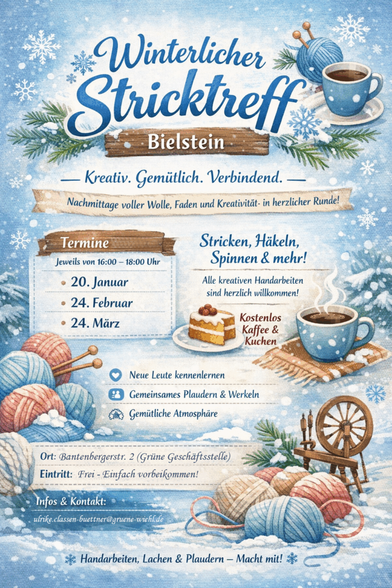 Winterlicher Stricktreff Bielstein