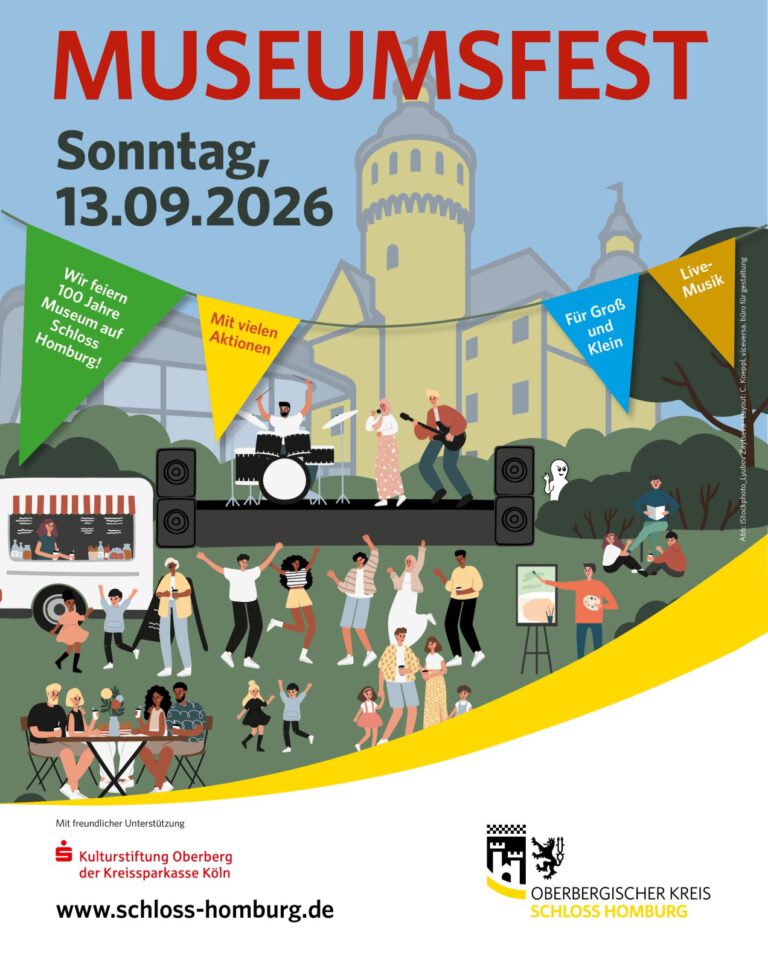 Spinnen beim Museumsfest auf Schloss Homburg